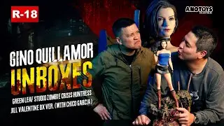 Gino Quillamor Unboxes Green Leaf Studio Zombie Crisis Huntress Jill Valentine DX Ver w/ DJ Chico!