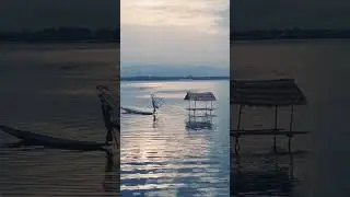 Inle Lake Intha Fishermen at Sunrise, Shan State, Myanmar #traditional #inlelake #culture