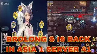 MIR4-481K PS BROLONG S IS BACK IN ASIA 1 SERVER 41 | WORLDBOSS BATTLE HOF VS FFAM