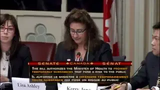 Senate Committee appearance on Bill C-37