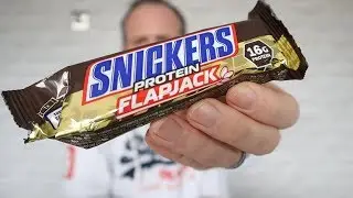 Snickers Protein Flapjack Bar