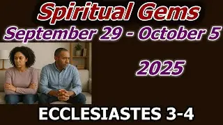 spiritual gems for this week jw | September 28 - October 5, 2025