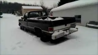 1985 Chevy K20 Cold Start