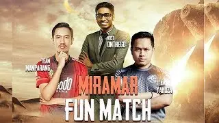 Round 1 !! Team Yakuza Vs Team Manparang Miramar Fun Match | PUBG Mobile