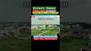 111 గజాలు | West Facing | #plotforsale #nadargul #westfacing