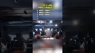 Топ-5 становых тяг Ларри Уиллса 🤯