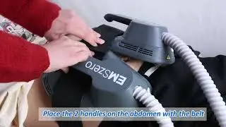 How To Use the 4 Handles EMSzero EMS RF Muscle Toning Body Sculpting Machine | Konmison GN097D