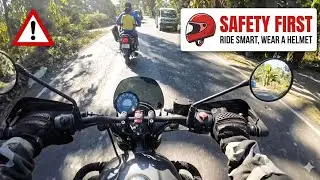Don&rsquo;t #ride without #helmet ☠️ #হেলমেট #safetyfirst #roadsafety #awareness #বাইকার #rider #biker