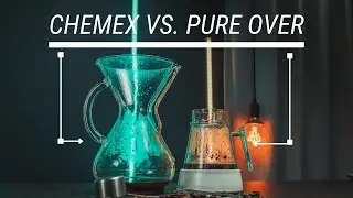 Let's just make coffee! CHEMEX vs  PURE OVER Coffee!