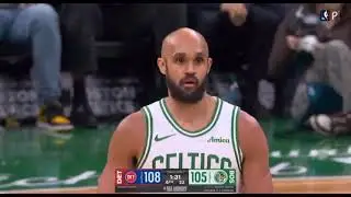 Derrick White and Cade Cunningham trade clutch buckets in final 3 minutes of Pistons VS Celtics