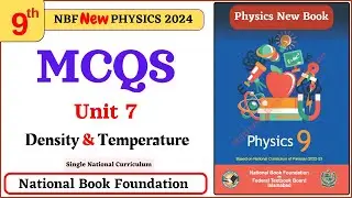 Multiple Response Questions MCQS - Unit 7 Density and temperature Class 9 Physics - NBF