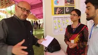 &lsquo;Defender&rsquo; by UCP students interviewed by Syed Hussain Haider at DICE international conference @ IBA