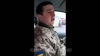 Ukrainian soldier sings a beautiful Ukrainian song about going to war