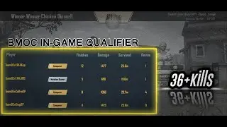 🔴 36+Kills BMOC IN-GAME QUALIFIERS || COBRA