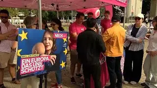 Austrian parties hold final campaign events ahead of Sunday's EU elections | euronews 🇬🇧