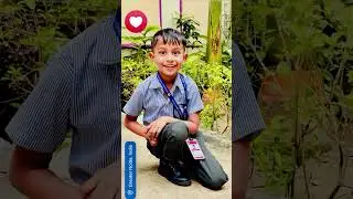 Shivay Smile during the school time @GREATERNOIDA