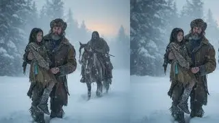 He Saved a Dying Comanche Girl in Winter... Her Father Surrounded His House with Warriors at Dawn.