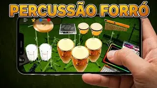 Novo Kit de PERCUSS&Atilde;O FORR&Oacute; Pra Real Drum