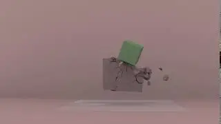 Fine Wall Crumble (Multi Level Fracturing) SideFx Houdini