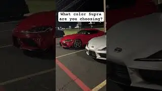 Yellow, red or silver what color supra would you choose? #b58 #supra #mk5supra #carenthusiast