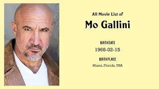 Mo Gallini Movies list Mo Gallini| Filmography of Mo Gallini