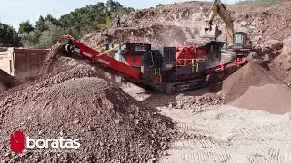 The Boratas Tracked Mobile Impact Crusher BPK125 | Kırma ve Eleme | Konkas&ouml;r