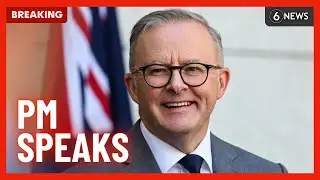 BREAKING: Anthony Albanese holds press conference in Canberra | 6 News