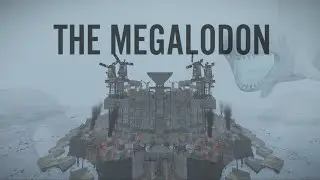 THE MEGALODON | BASE FOR LARGE GROUP | ANTI SIEGE | RUST / РАСТ