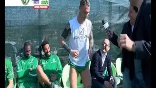 ARDEMAGNI ACCETTA LA SFIDA. ESULTERA' A RITMO DI GIGIONE