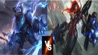 T1 Faker Volibear VS Miss Fortune Bot Match Korea Server