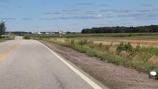 Silent Drive in Rural Canada | Calm Roads & Open Nature