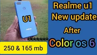 Realme u1 new update after color os 6|| june , what new lock screen magazine 🤔