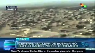 Iran nuclear power plant spared by earthquake