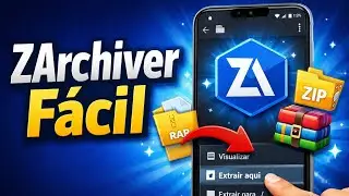 Tutorial de como usar ZARCHIVER CORRECTAMENTE(how to use ZARCHIVER)