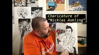 Nicklas Askling Charicature