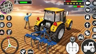 Modern Farm Tractor Games - Farmning Tractor 3D - Android Gameplay