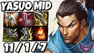 Yasuo vs Ekko [ MID ] Lol Korea Master Patch 12.9 ✅