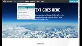 Acceler8 Joomla Template Video Demo
