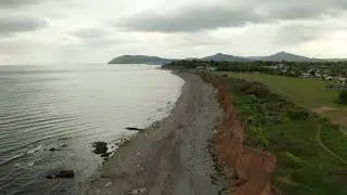 Dublin-Shankill Beach - drone footage and relaxation music