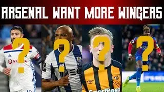 Arsenal Target Nabil Fekir, Yacine Brahimi, Jarrod Bowen & Zaha Update
