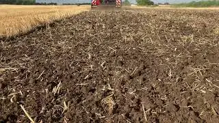 Imants 38WX300H ásògèp Fendt 313 traktorral Szentkiràly határában
