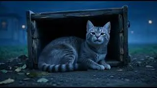 homeless cat