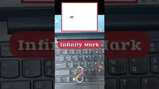 Type Infinity Symbol (&infin;) ♾️ with Shortcut ‼️ 211E + Alt + X Trick for Word & Excel