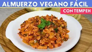 Almuerzo SIN carne fácil (cómo cocinar Tempeh) |Cocina de Addy  Ideal para Diabetes y Menopausia