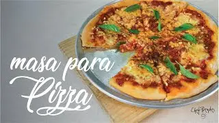 Masa para PIZZA 🍕 Artesanal, explicada paso a paso.