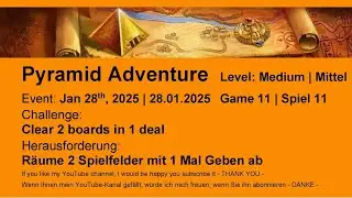 Pyramid Adventure - Medium #11 | Jan 27th, 2026