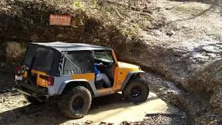 Matt cruising up Waterfall