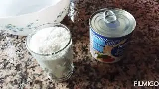 حلوة العيد ب2 مكونات الكوك ونيسلي بدون فرن /  #bounty_chocolate
