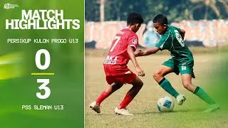 PSS U13 Rebut Poin dari Tuan Rumah! | Highlights Piala Soeratin U13 DIY 2025