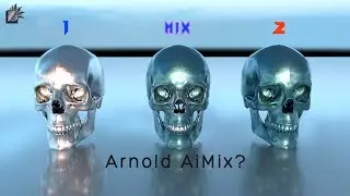 Q4. How to make shader with two different shader? Using AiMixShader. By D-story(GKSMANN)
